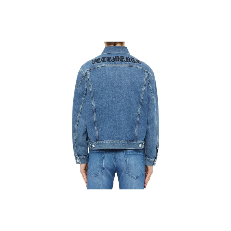 Vetements Jackets Men Light Blue-3