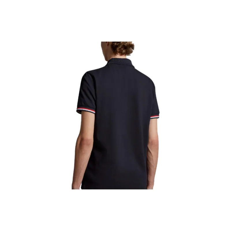 Moncler Polo Shirt Men's Dark Blue-2