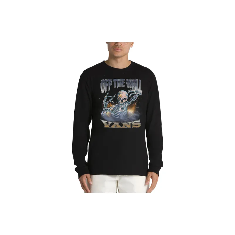 Vans Golden Era Long Sleeve T-Shirt T-Shirt Men's Black-2
