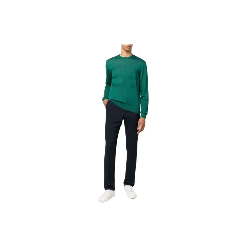 EMPORIO ARMANI SS22 Sweater Men's Green-1