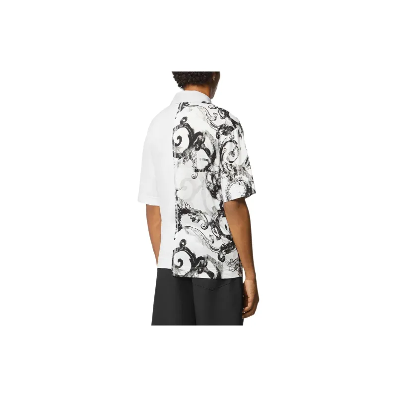VERSACE JEANS COUTURE SS24 Polo Shirt Men's White-3