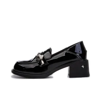 POOQ Loafers 5 Cm Women's Black