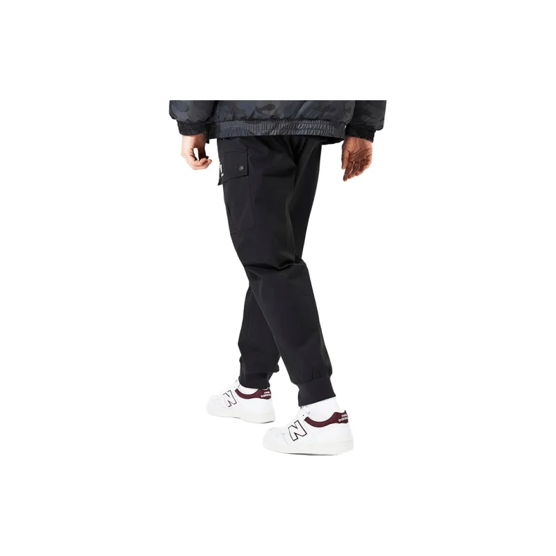 New Balance Knitted Sweatpants Men Black-4