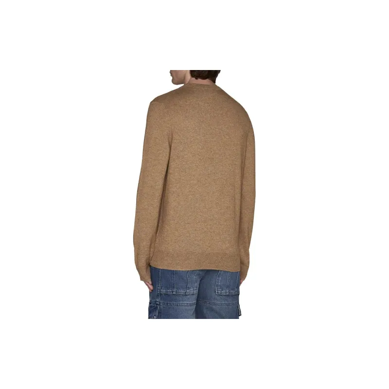 ISABEL MARANT Logo Intarsia Crewneck Knitted Jumper-2