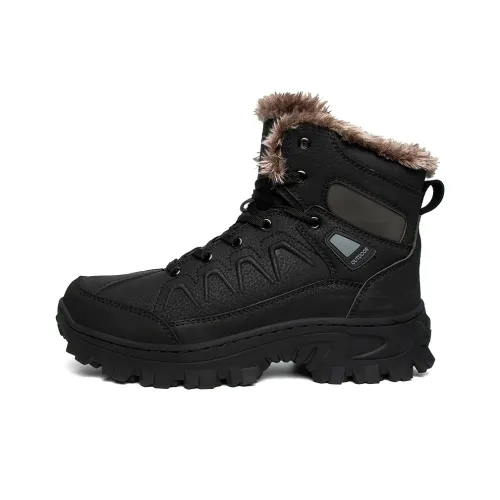 SIMBA'S PRIDE Anti Slip Wear Resistant Mid Top Hiking Shoes Men's