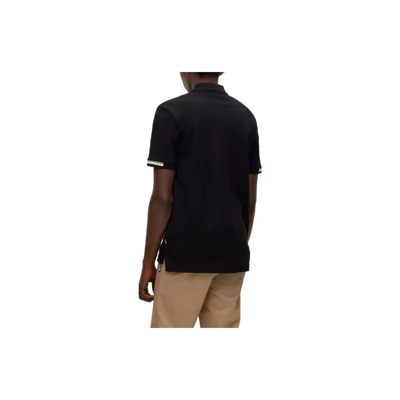 HUGO BOSS Rubberized Logo Regular Fit Polo Shirt-3