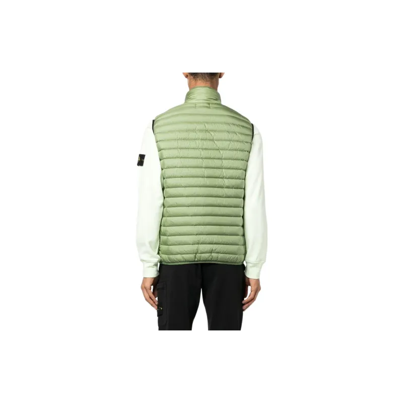 STONE ISLAND Vests Men Green-3