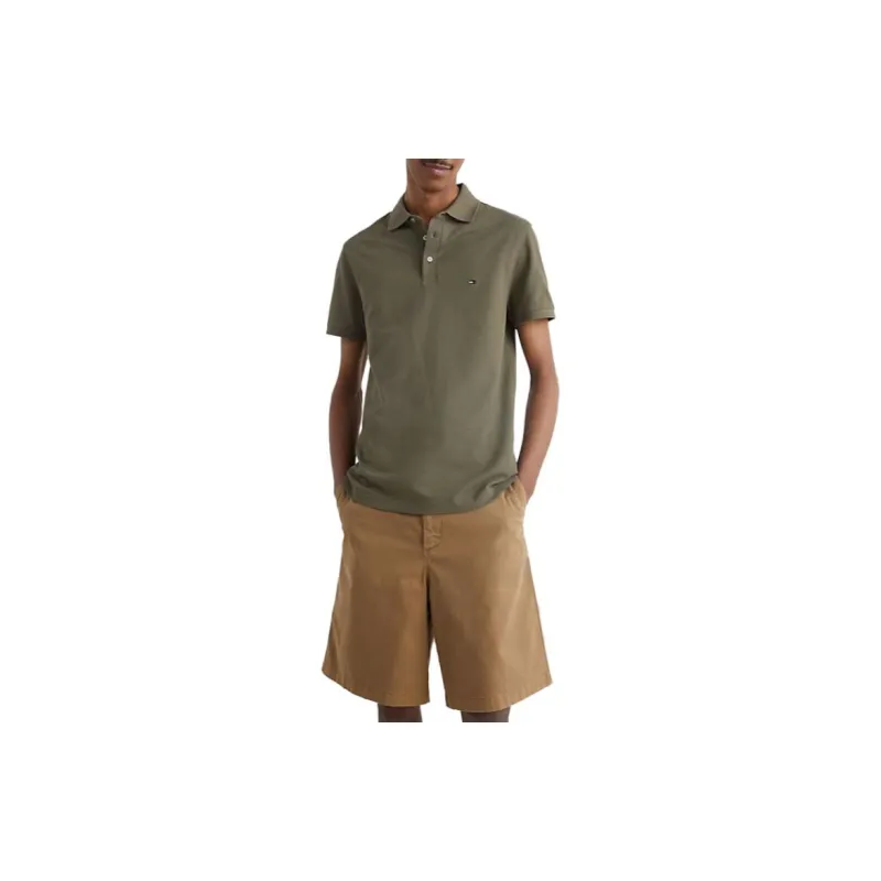 Tommy Hilfiger Polo Shirts Men Army Green-1