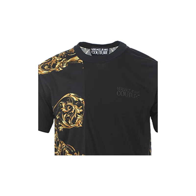 VERSACE JEANS COUTURE SS22 T Shirt Men's Black-4