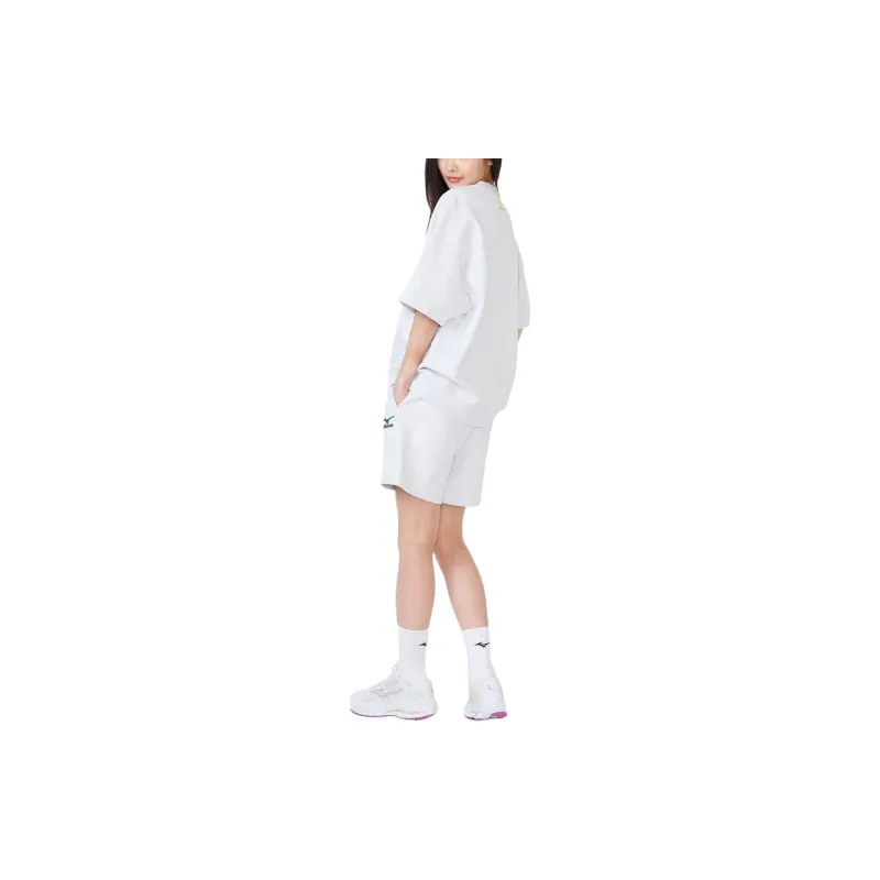 Mizuno Casual Shorts Unisex Gray-3