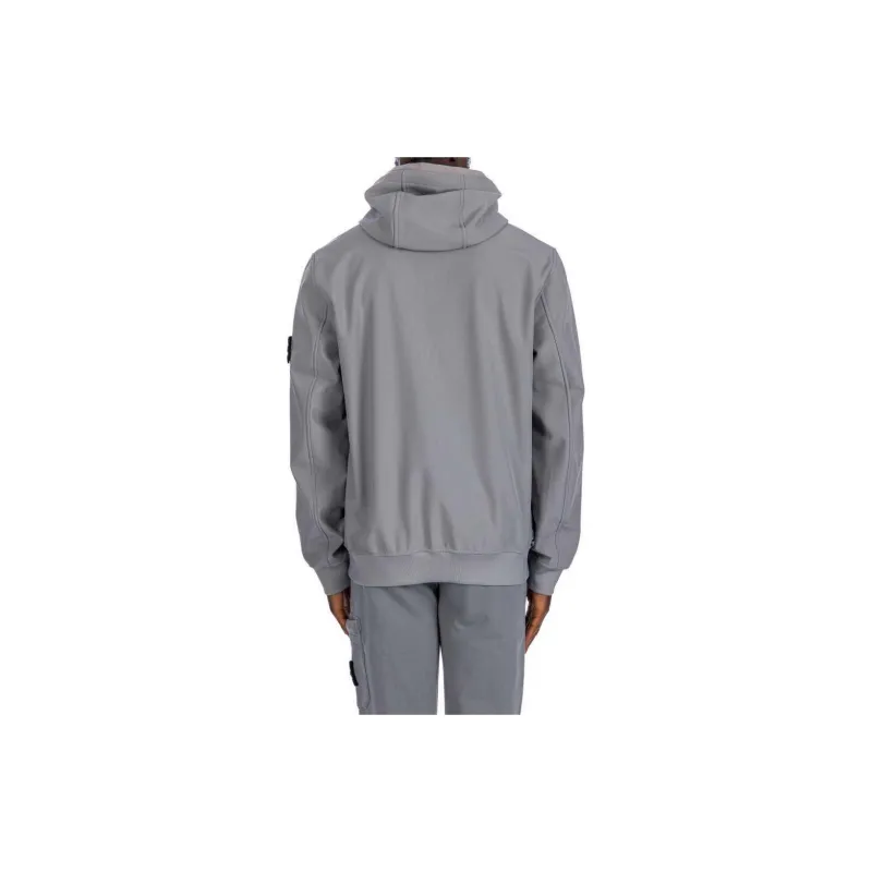 STONE ISLAND Zip Up Hooded Jacket-5