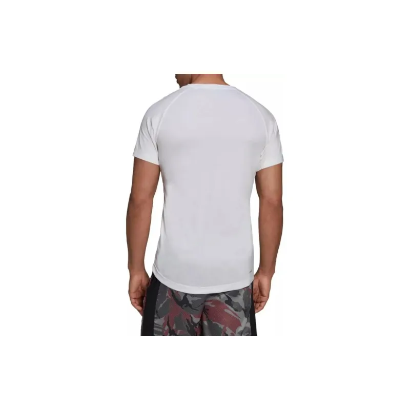 Adidas T Shirts Men White-3
