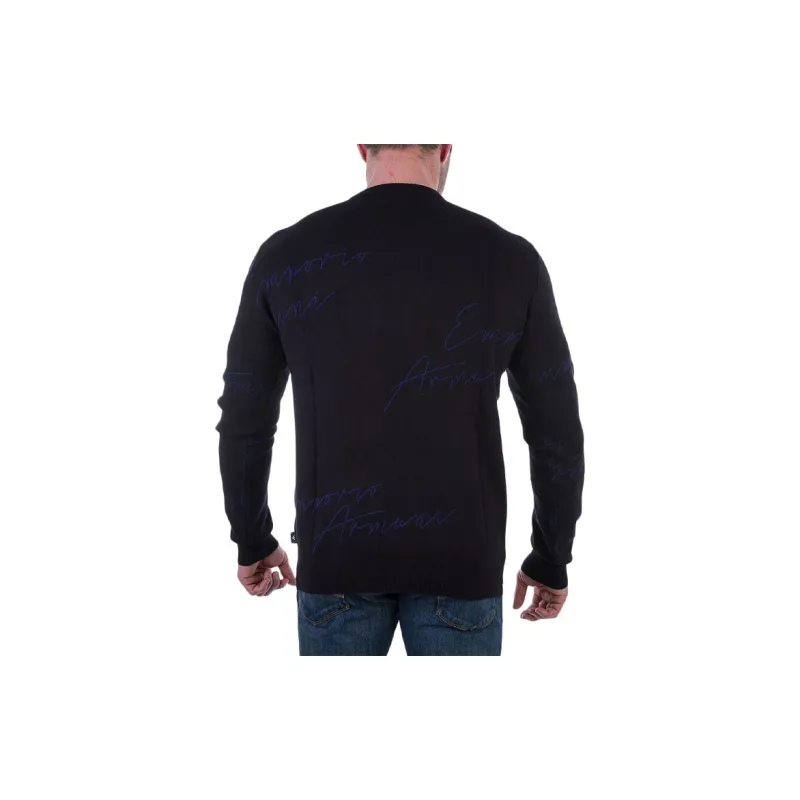 EMPORIO ARMANI Knitwear Men's Navy Blue-4