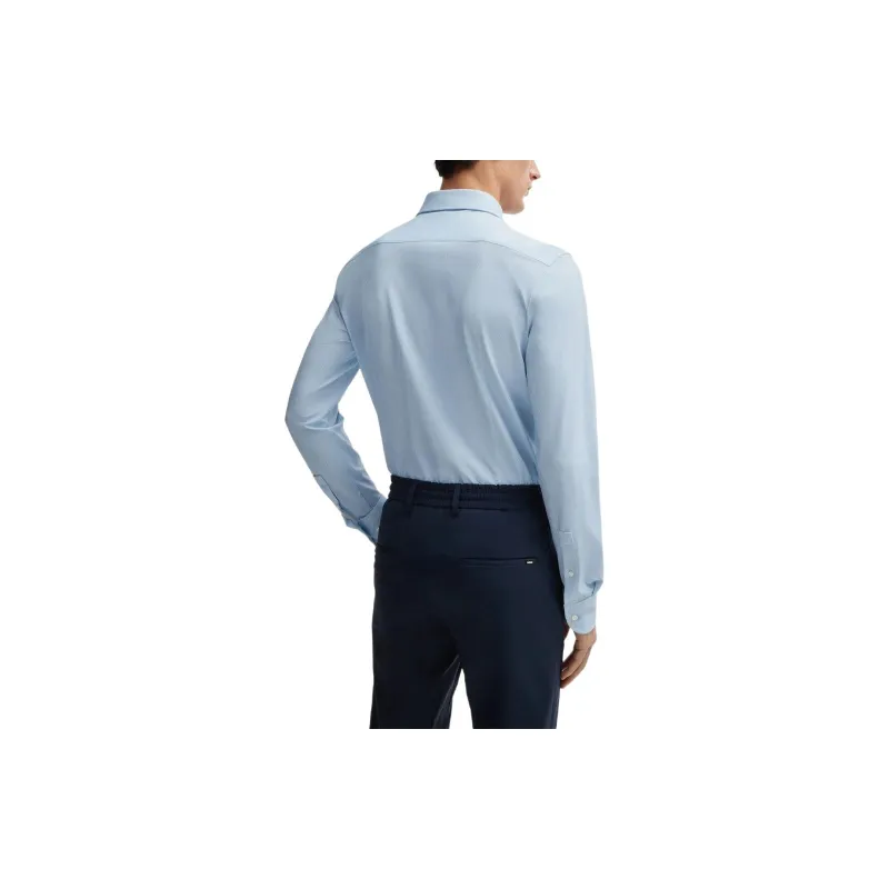 HUGO BOSS SS24 Shirt Men's Light Blue-2