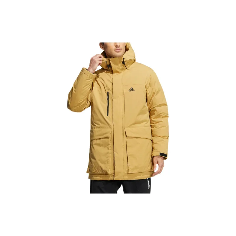 Adidas Down Jackets Men Yellow-3