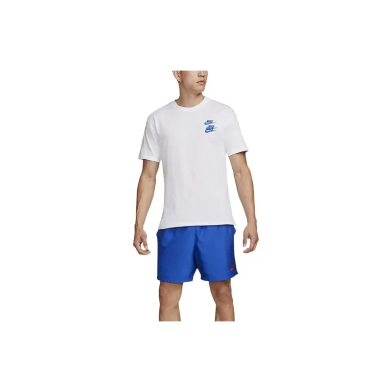 Nike T Shirts Men White-3