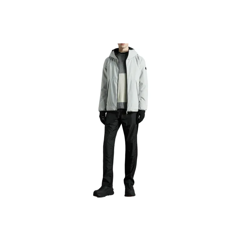 Moncler Down Jackets Men Light Gray-2