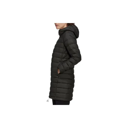 Adidas Down Jackets Women's Deep Earthy Brown