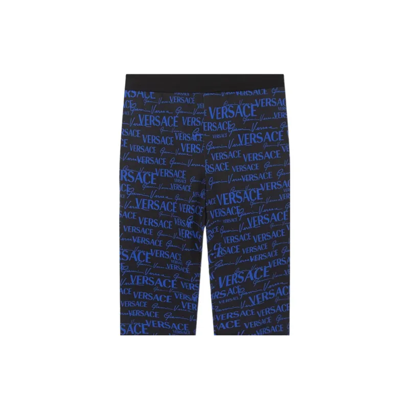 VERSACE Knitted Sweatpants Men's Multicolor-5