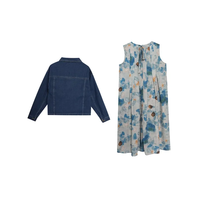 PZHK Two Piece Skirt Sets Women's-1