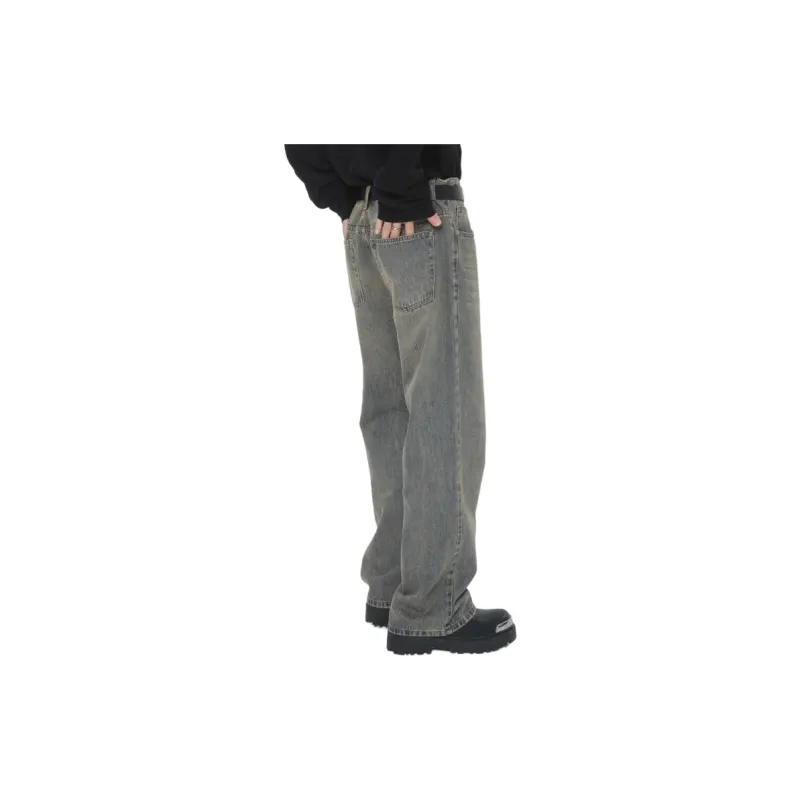 Voguo Relay Jeans Unisex Vintage Blue-4