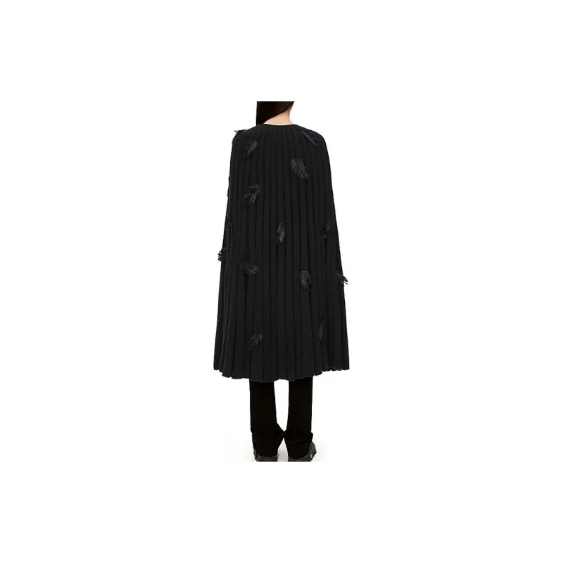LOEWE X Howl's Moving Castle Cloaks Unisex Black-4
