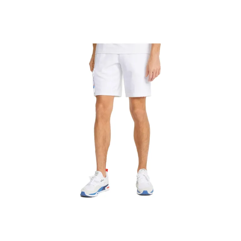 PUMA Bmw Mms Sports Shorts Men White-3