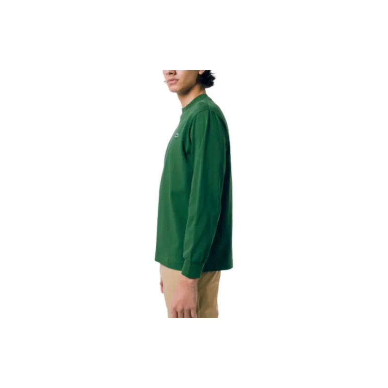 LACOSTE T Shirts Men Green-5
