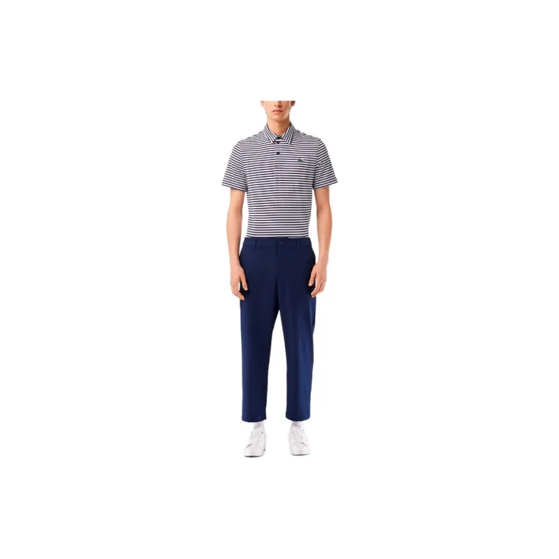 LACOSTE Casual Pants Men's Marine Blue-1