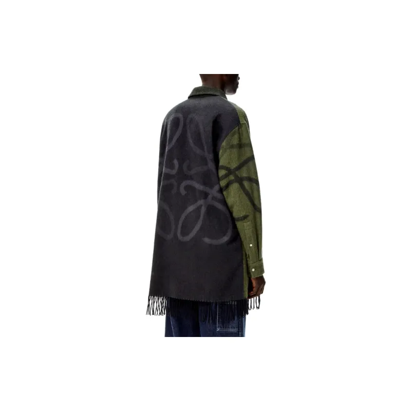 LOEWE Anagram Blanket Overshirt-3