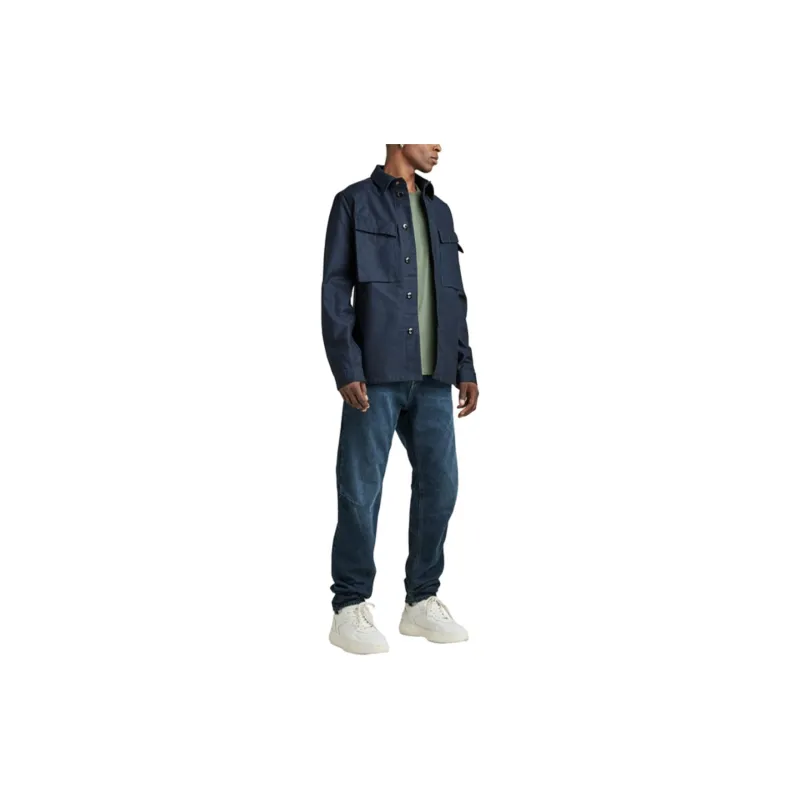 G STAR RAW Jacket Men's Navy Blue-2