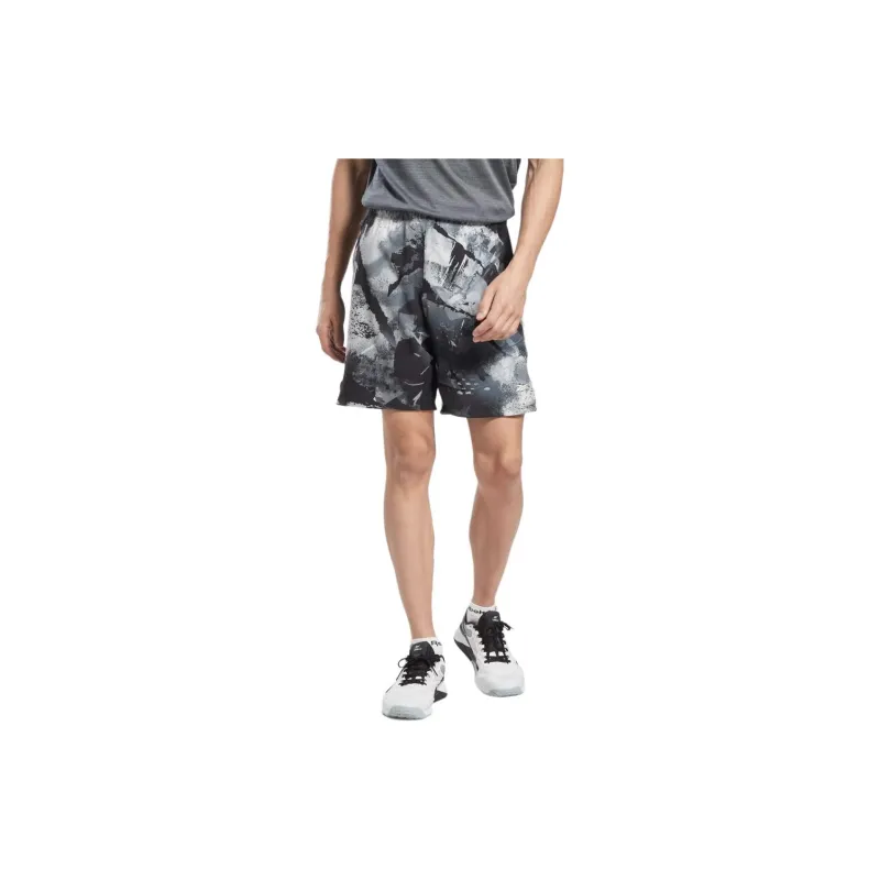 Reebok Casual Shorts Men Black/White-1