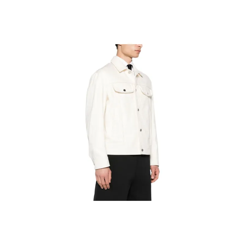 Neil Barrett Panelled Twill Shirt Jacket-3