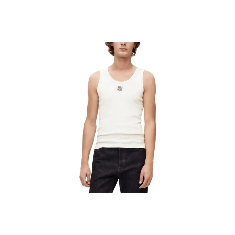 LOEWE Anagram Cotton Tank Top-1