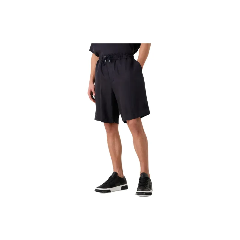 GIORGIO ARMANI Knee Length Drawstring Shorts-1