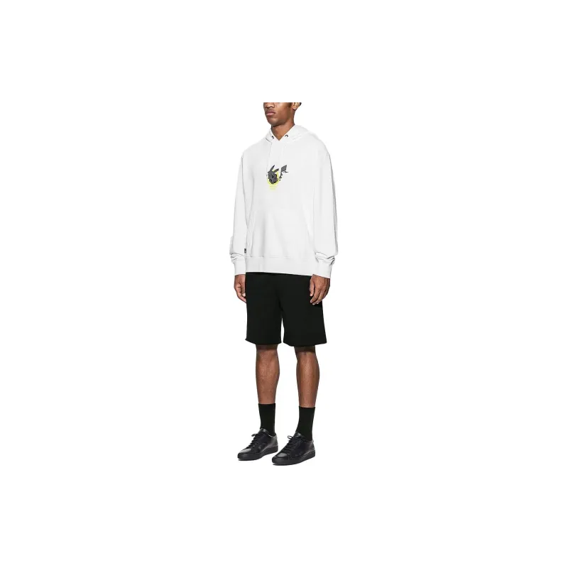 Fragment Design X Moncler Sweatshirts Men White-2