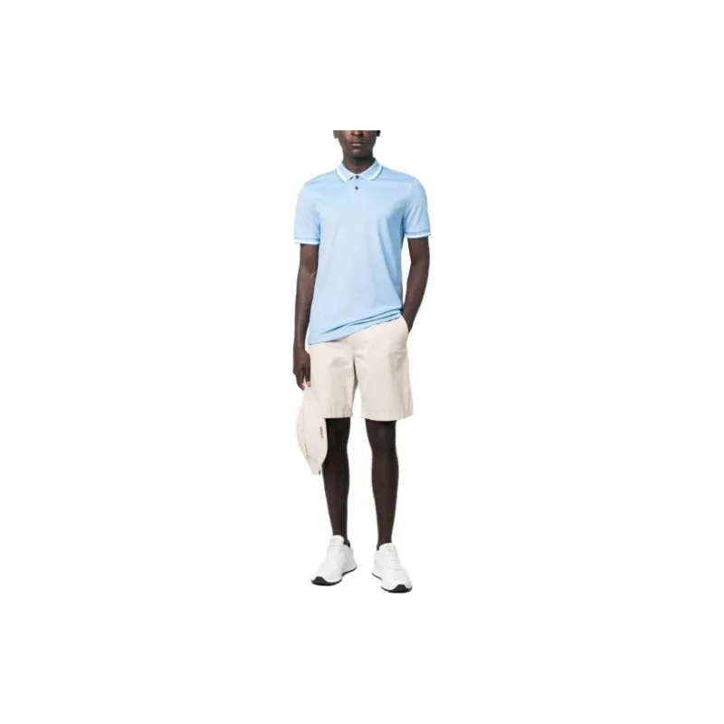HUGO BOSS SS23 Polo Shirt Men's Sky Blue-1