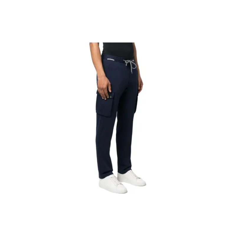 Corneliani Drawstring-fastening Straight-leg Trousers-3