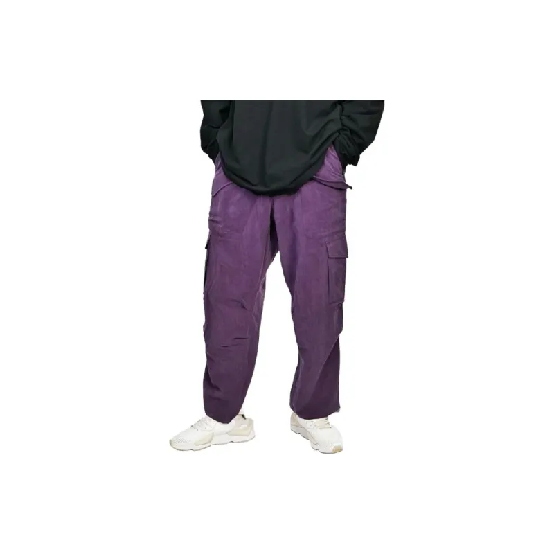 Y-3 Cargo Pants Men Purple-1