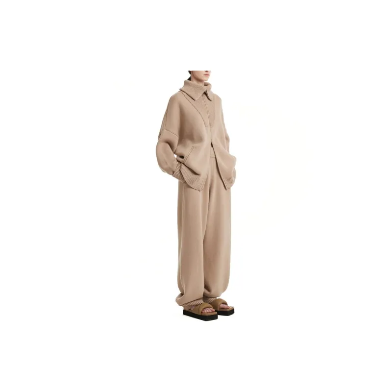 TRUNKPROJECT Loose Fit Knitwear Unisex Khaki-2