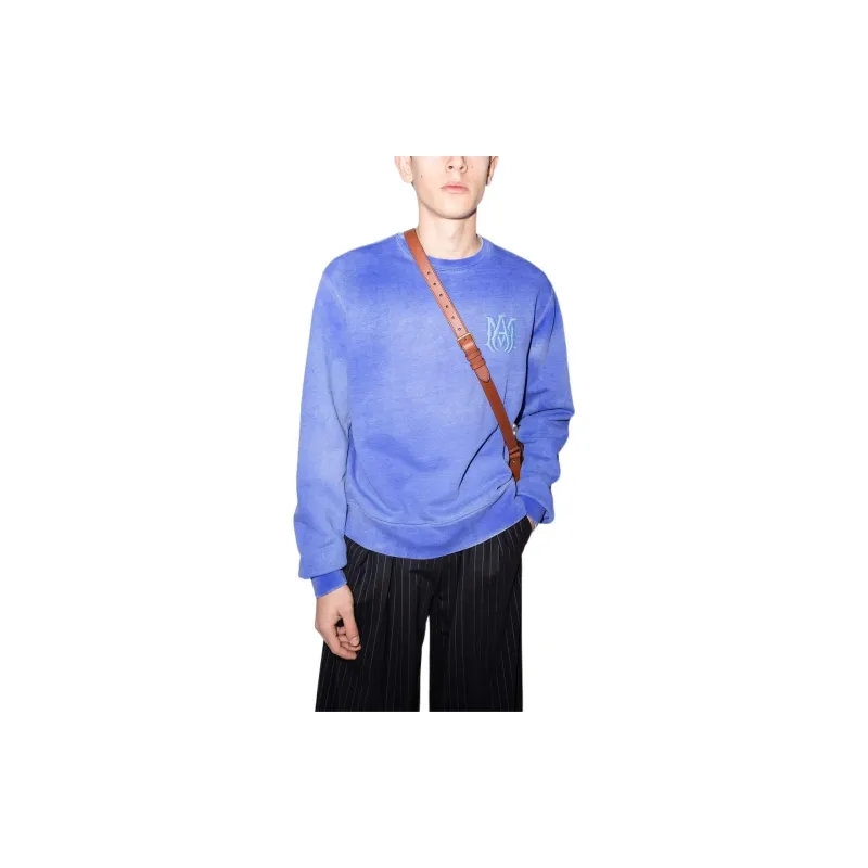 AMIRI Ma Bar Logo Crewneck-1