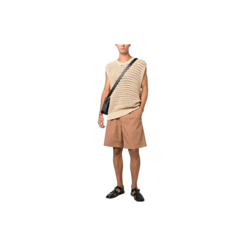 NANUSHKA Low rise Cotton Shorts-1