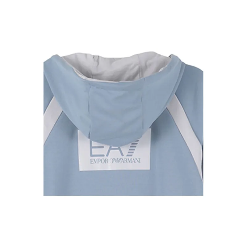 EMPORIO ARMANI EA7 SS23 Jackets & Coats Men's Light Blue-6