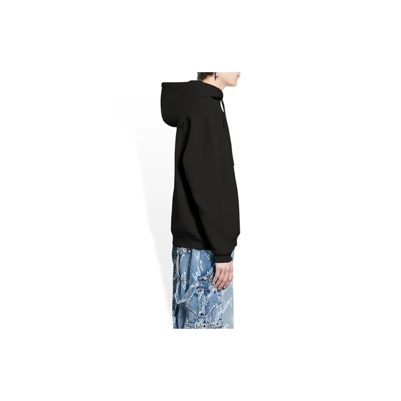 Balenciaga Sweatshirt Loose Fit Style Men's Dark Brown-4
