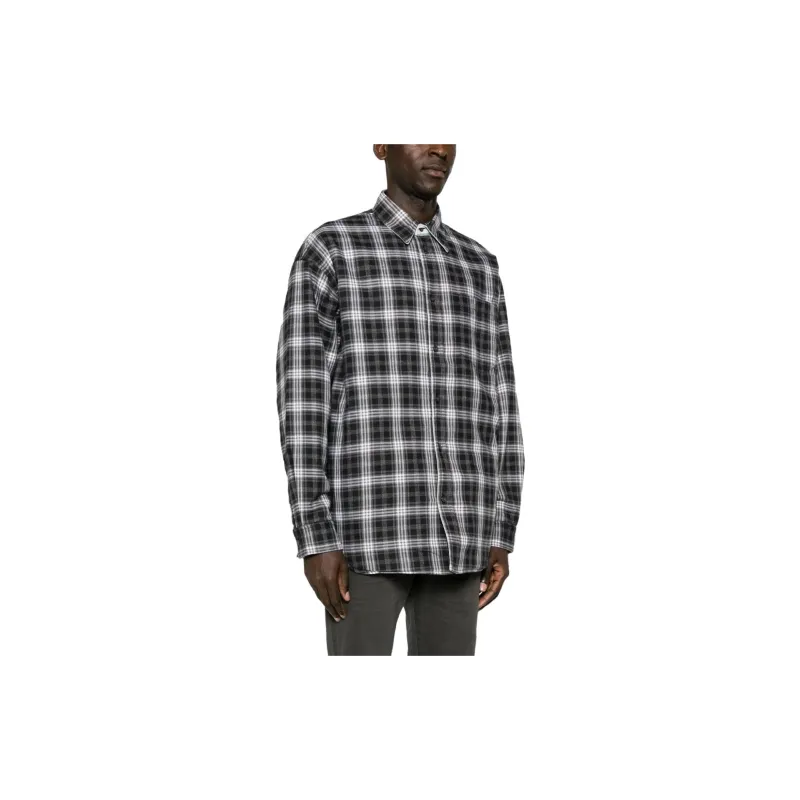 DIESEL S Dewny Double Check A Reversible Padded Overshirt-2