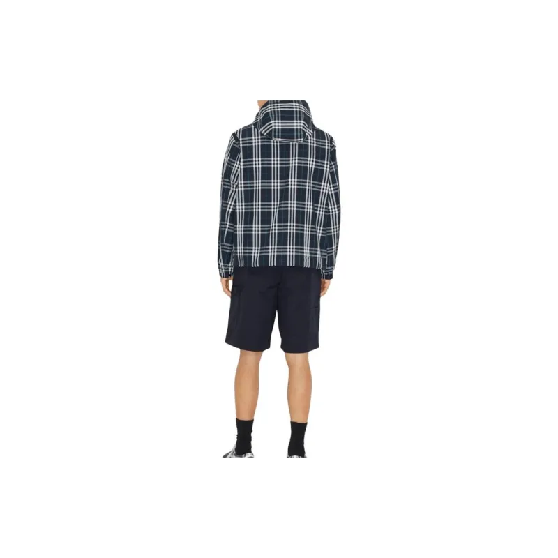 Burberry Cargo Shorts Men Navy-2