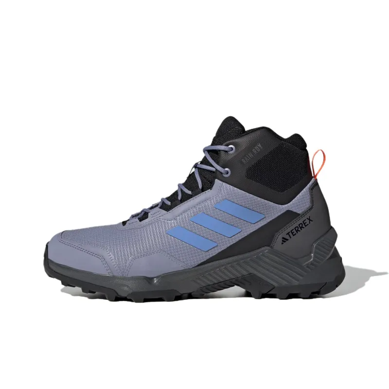 Adidas Terrex Eastrail 2.0 Anti Slip Wear Resistant Mid Top Trekking Shoes Men's Gray Black-0