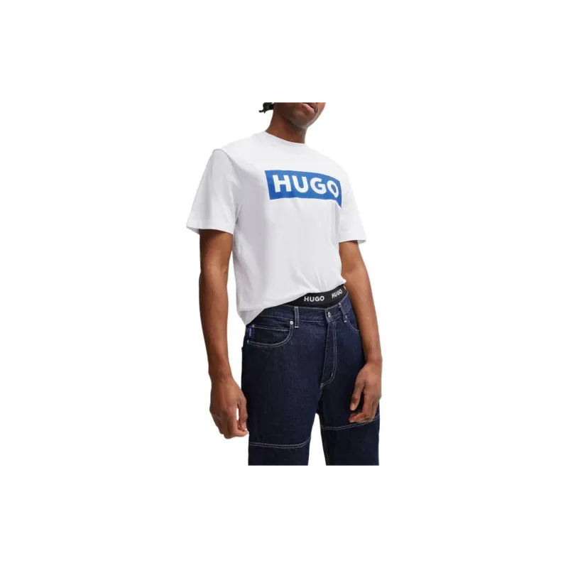 HUGO BOSS Logo print Cotton T shirt-2