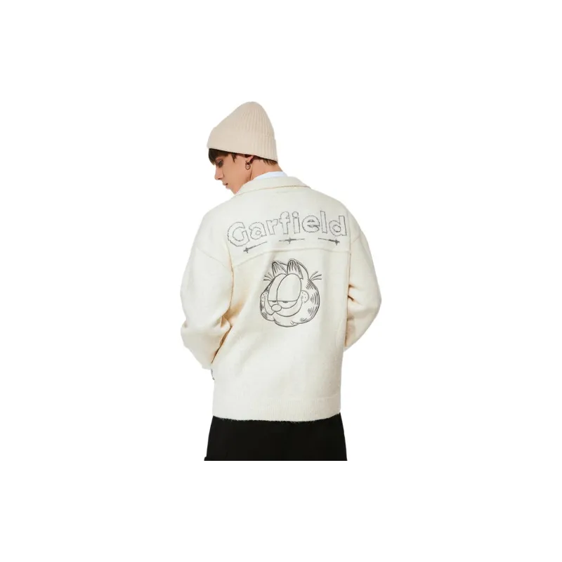 FUN X Garfield Knitwear Men's White-4