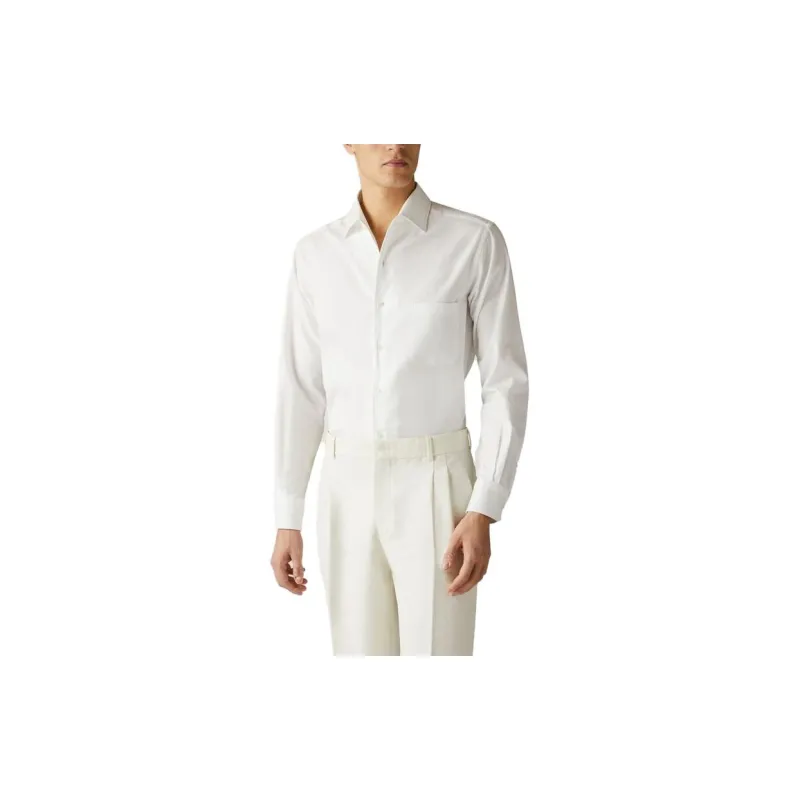 Loro Piana Shirts Men White-3
